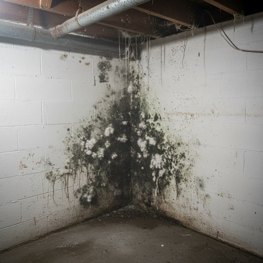 Mold and Mildew in Basement