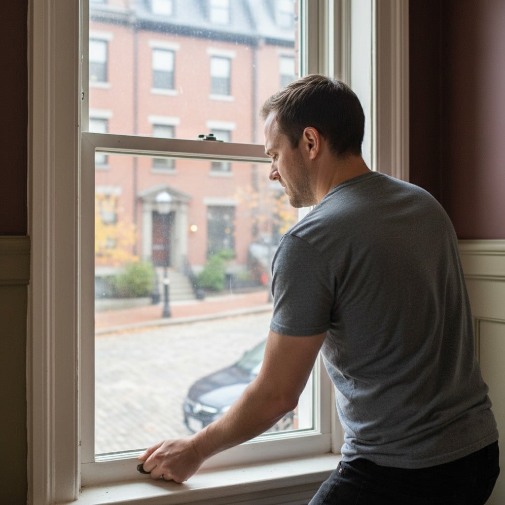 Stuck windows and doors in New England